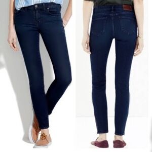 Madwell Skinny Skinny Ankle Dark Indigo Blue Jeans Size 26